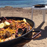 Almuerzo en la playa